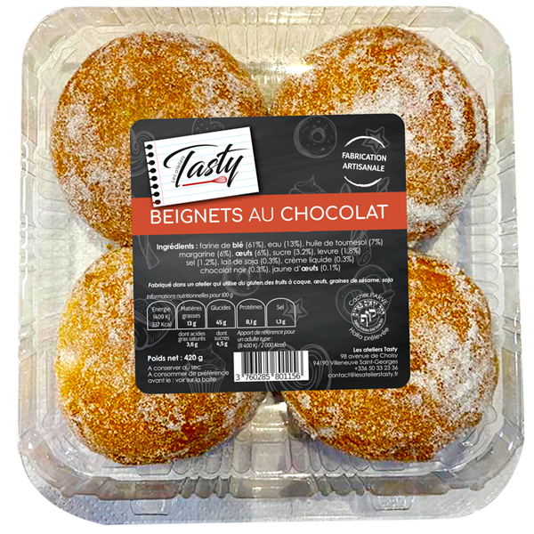 beignet-chocolat